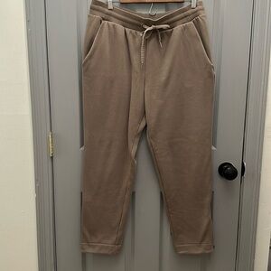 Athleta Fleece Lined Cozy Karma Zip Pant